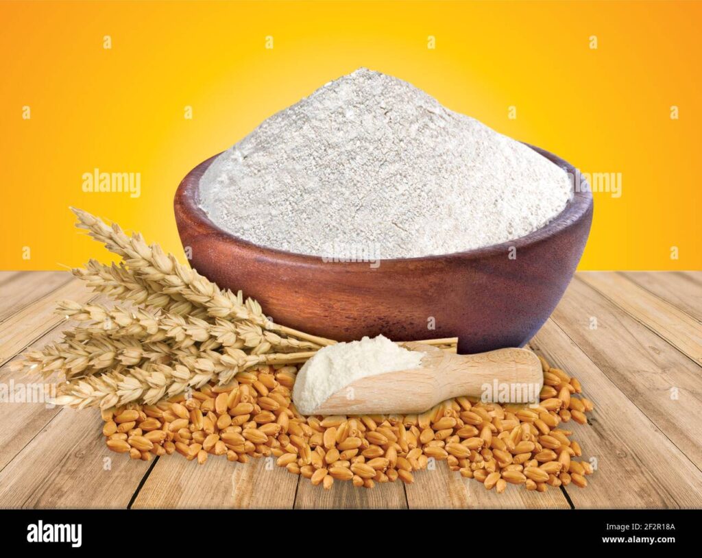 Que tipos de harina se usan para hacer pan