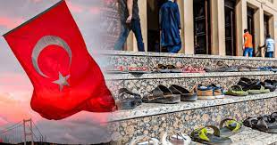 Porque se quitan los zapatos para entrar en casa en Turquía